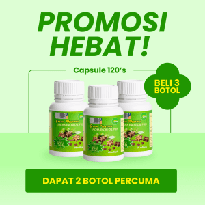 Capsule 120's 3 Botol PERCUMA 2